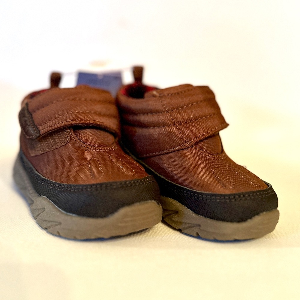 Carter’s Baby Every Step Boot Baby Shoes, Brown, Size 5.5
